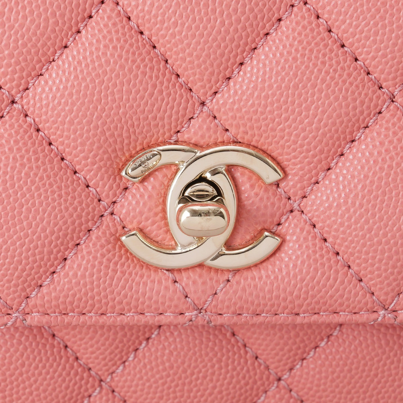 CHANEL(USED)샤넬 캐비어 코코핸들 스몰 백
