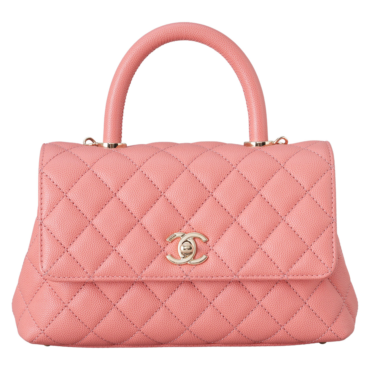 CHANEL(USED)샤넬 캐비어 코코핸들 스몰 백