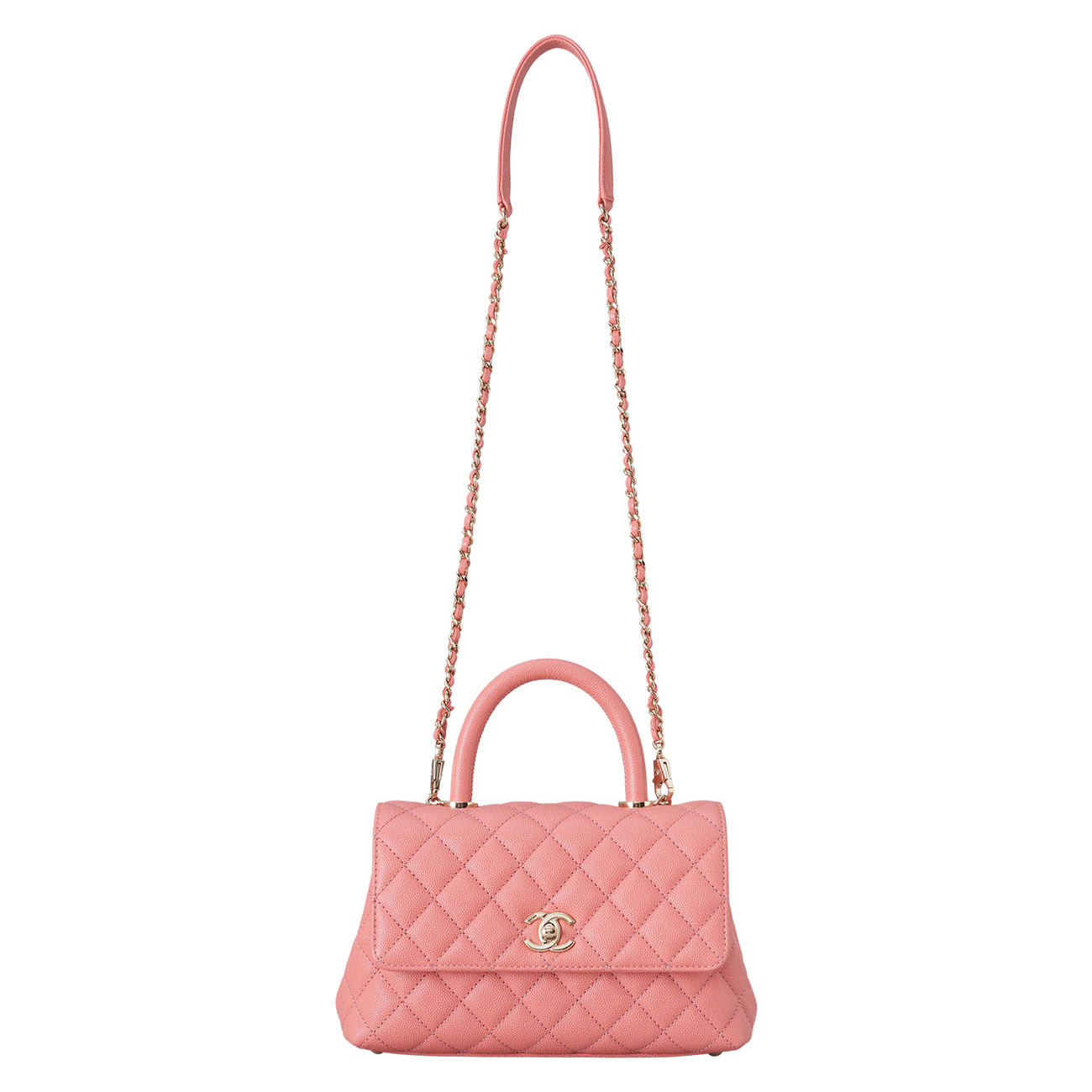 CHANEL(USED)샤넬 캐비어 코코핸들 스몰 백
