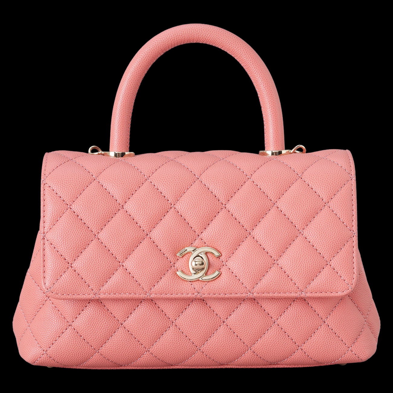 CHANEL(USED)샤넬 캐비어 코코핸들 스몰 백