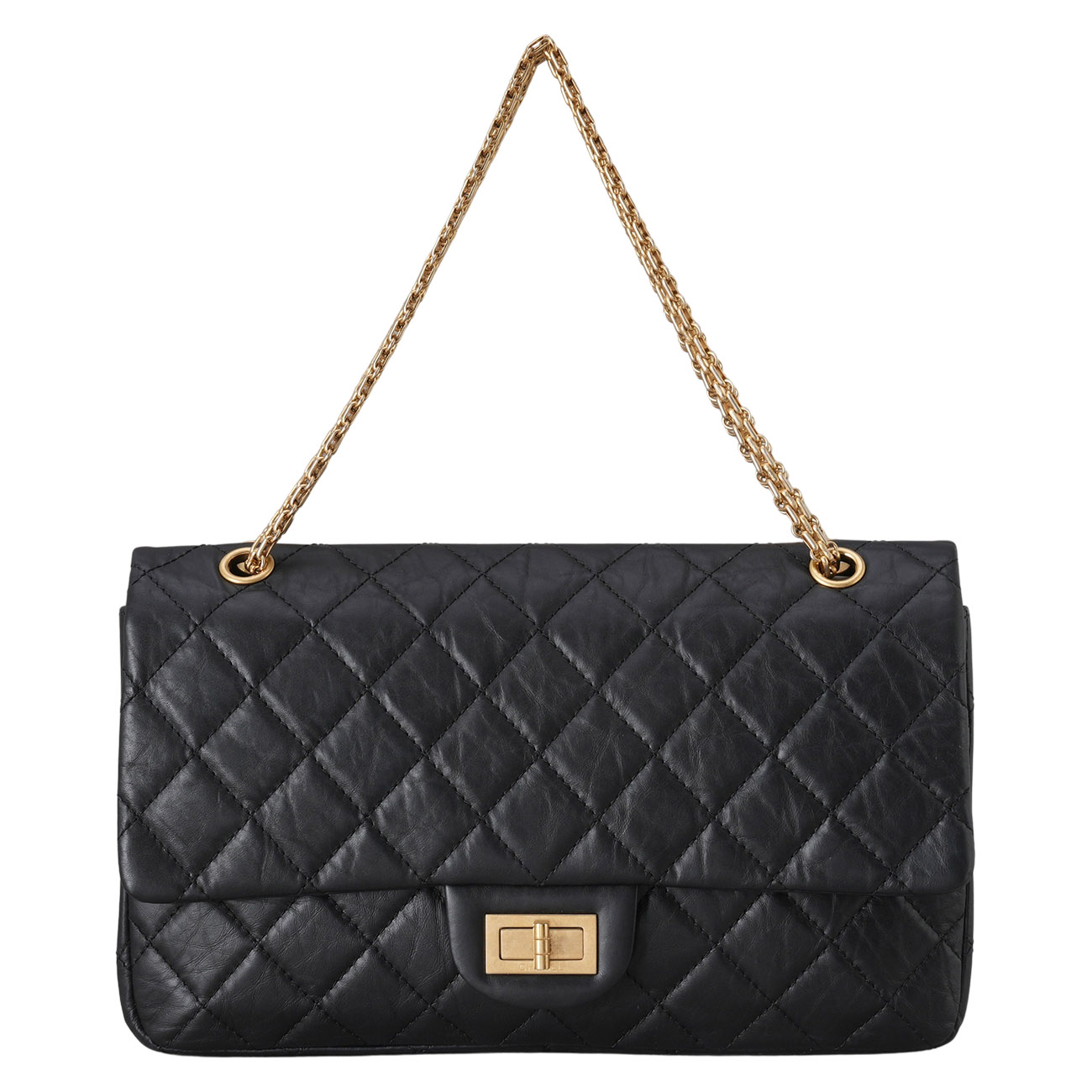 CHANEL(USED)샤넬 2.55 빈티지 라지 플랩백