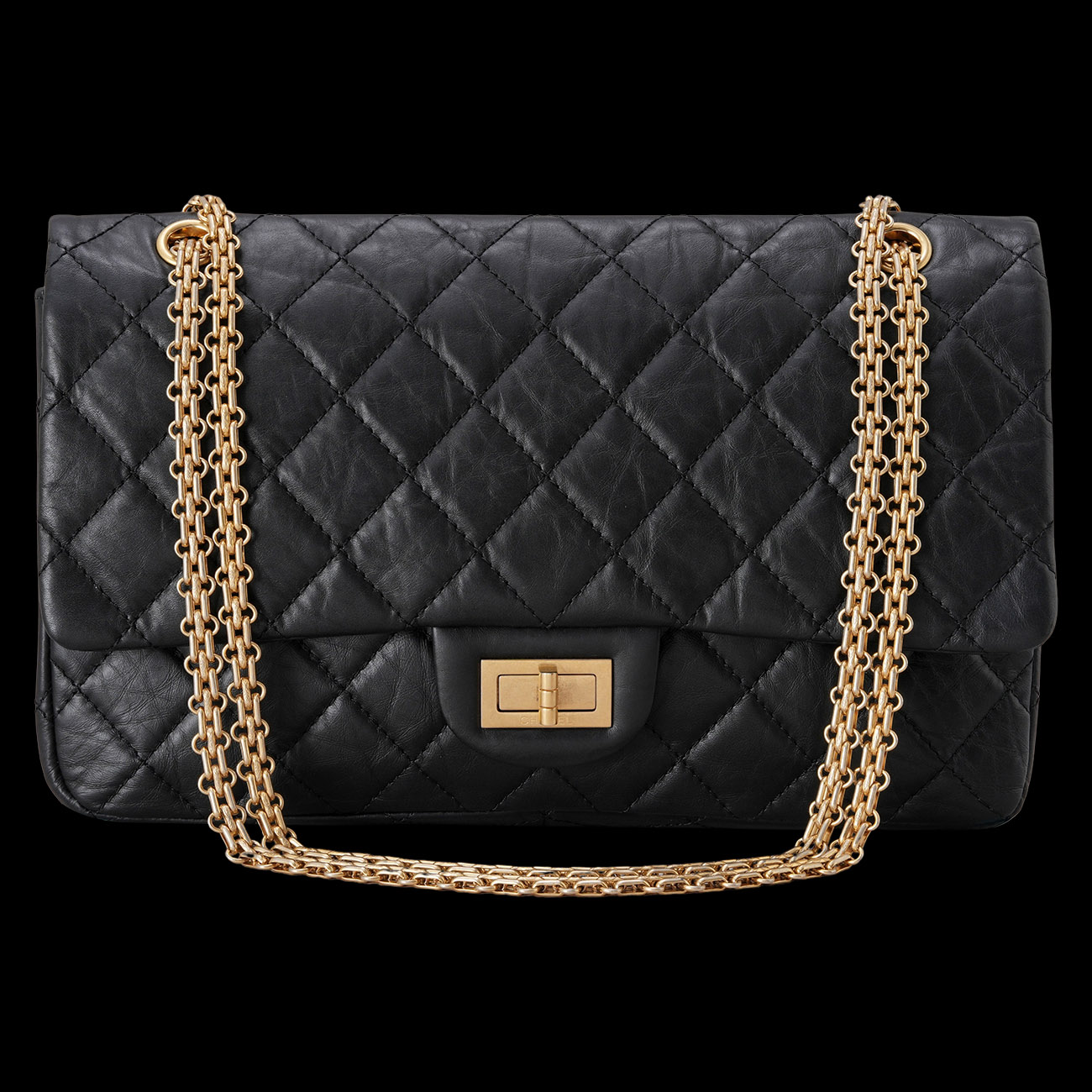 CHANEL(USED)샤넬 2.55 빈티지 라지 플랩백