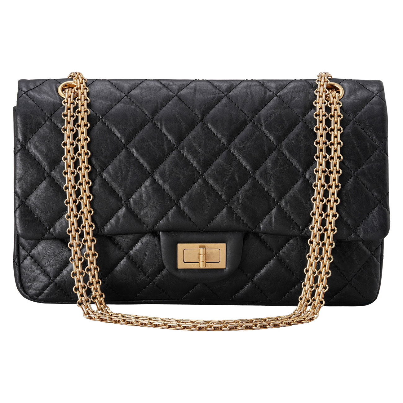 CHANEL(USED)샤넬 2.55 빈티지 라지 플랩백