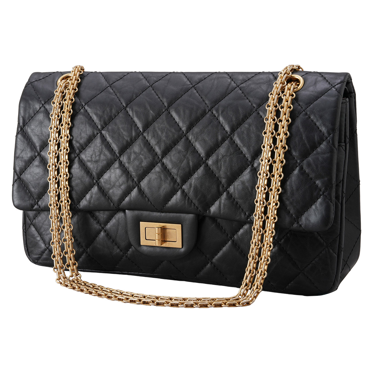 CHANEL(USED)샤넬 2.55 빈티지 라지 플랩백
