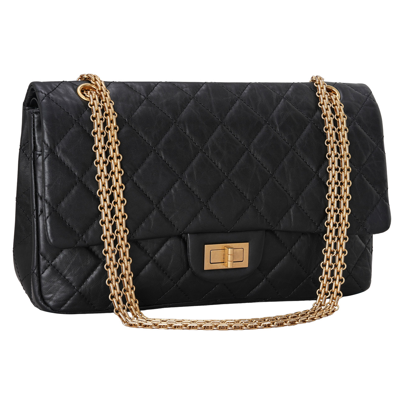 CHANEL(USED)샤넬 2.55 빈티지 라지 플랩백