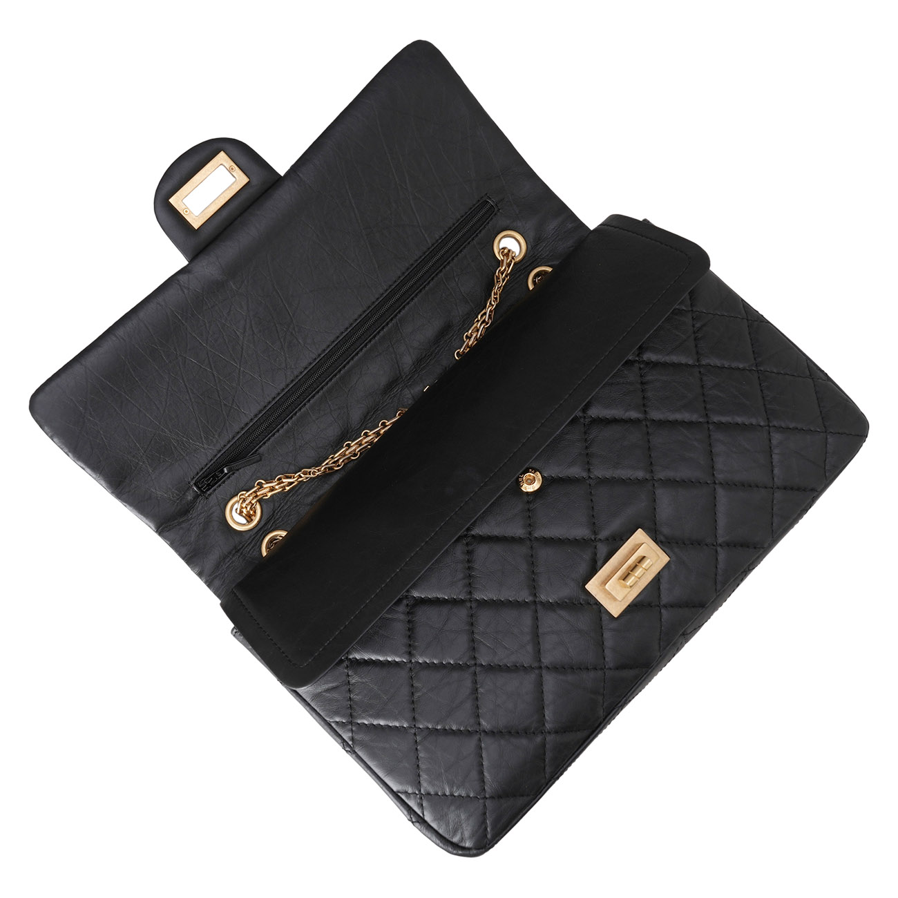 CHANEL(USED)샤넬 2.55 빈티지 라지 플랩백