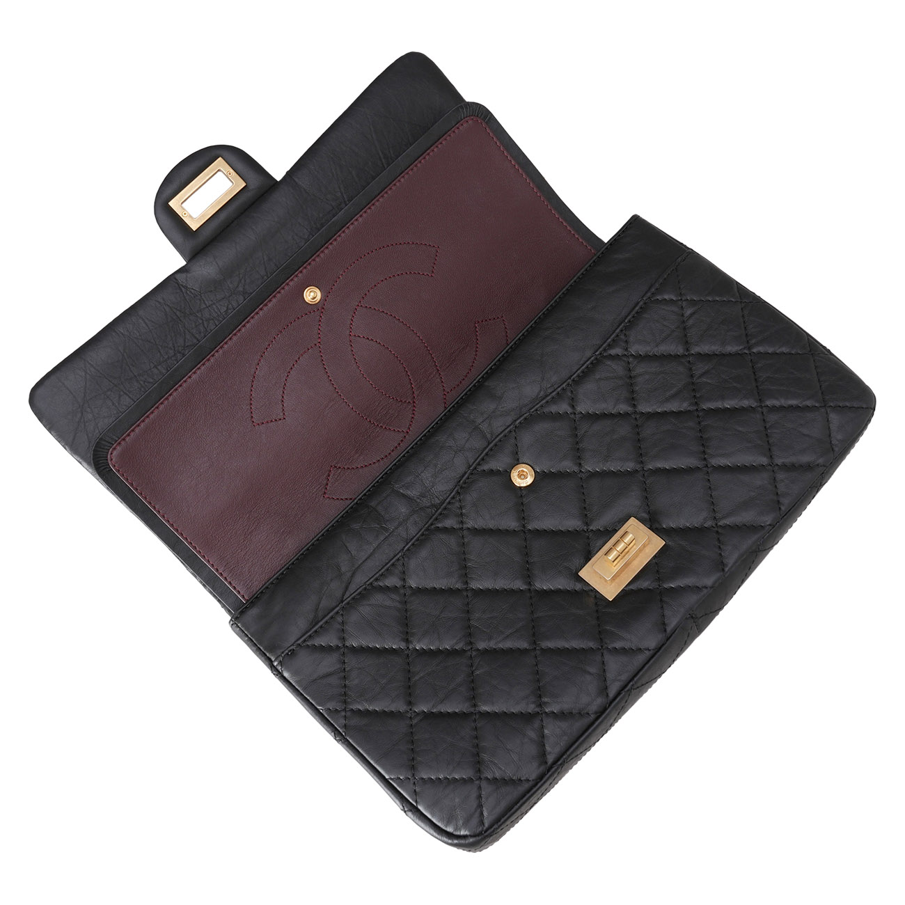 CHANEL(USED)샤넬 2.55 빈티지 라지 플랩백