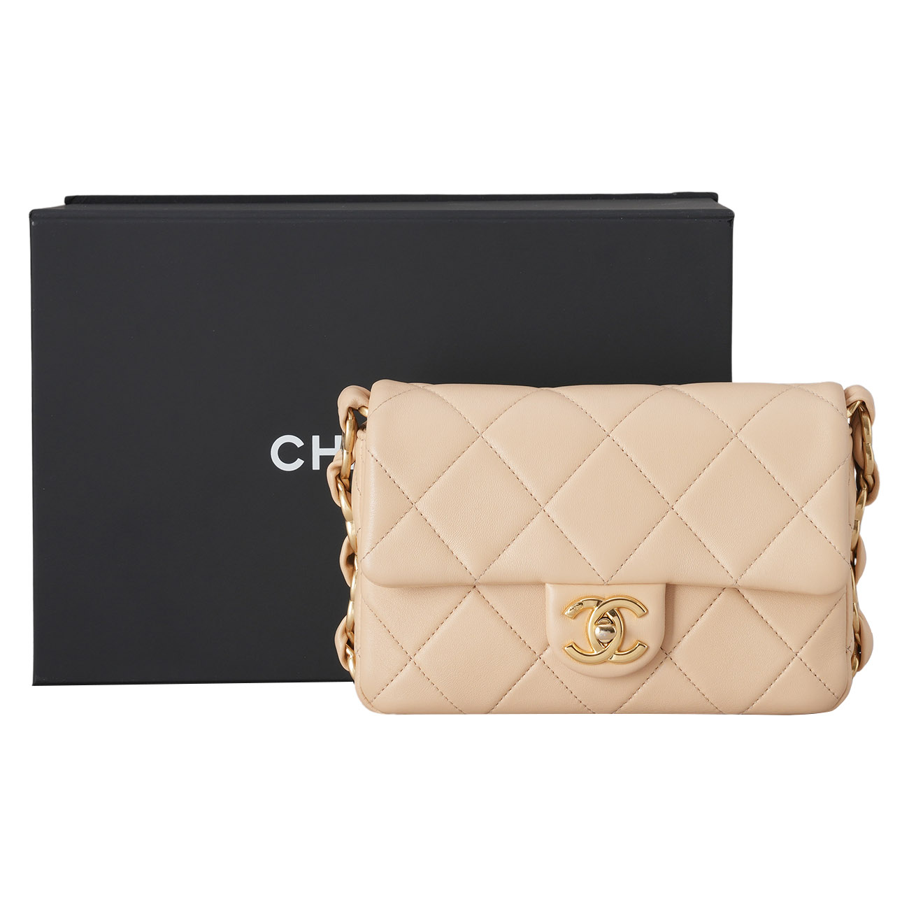 CHANEL(USED)샤넬 AS5174 CC체인 플랩 숄더백