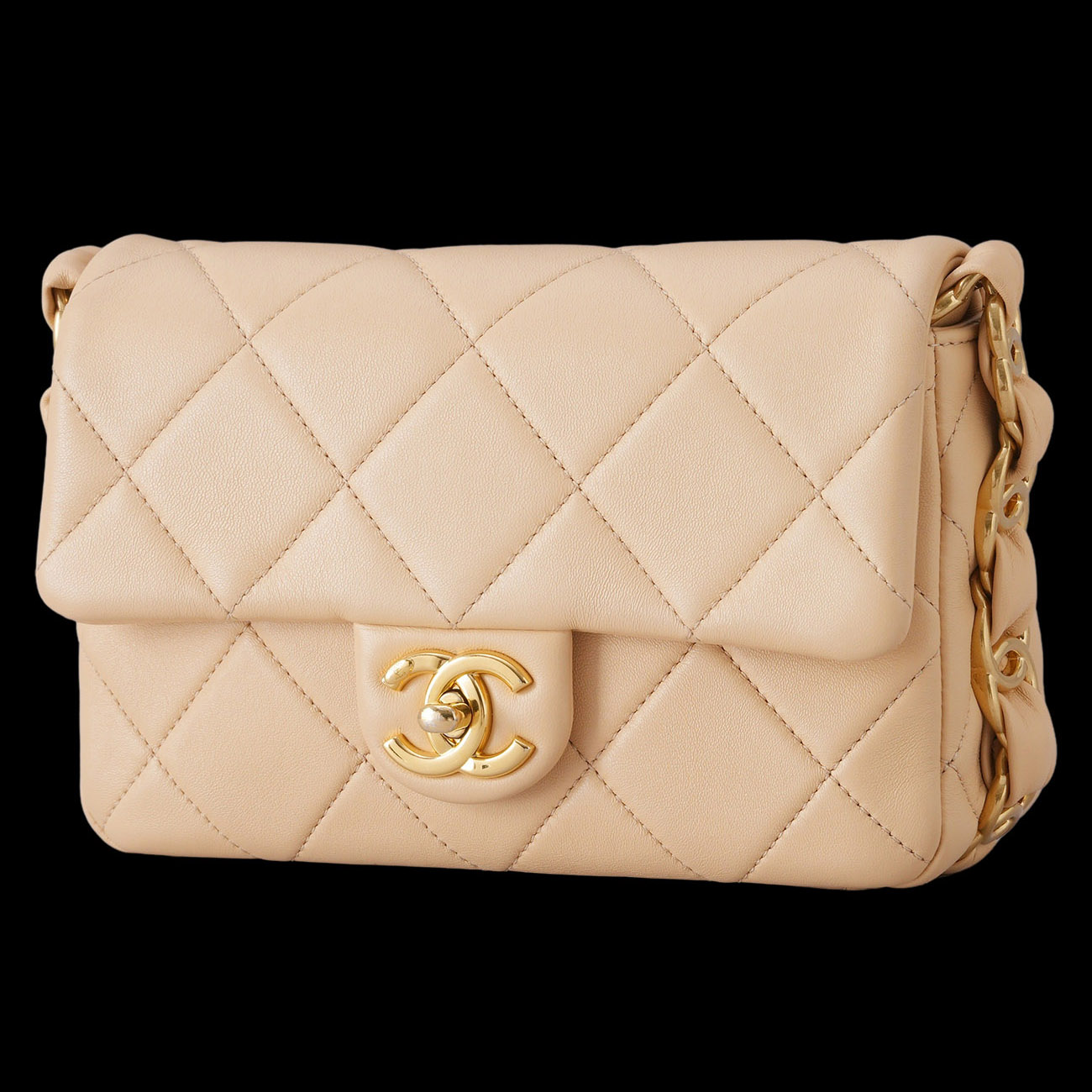 CHANEL(USED)샤넬 AS5174 CC체인 플랩 숄더백