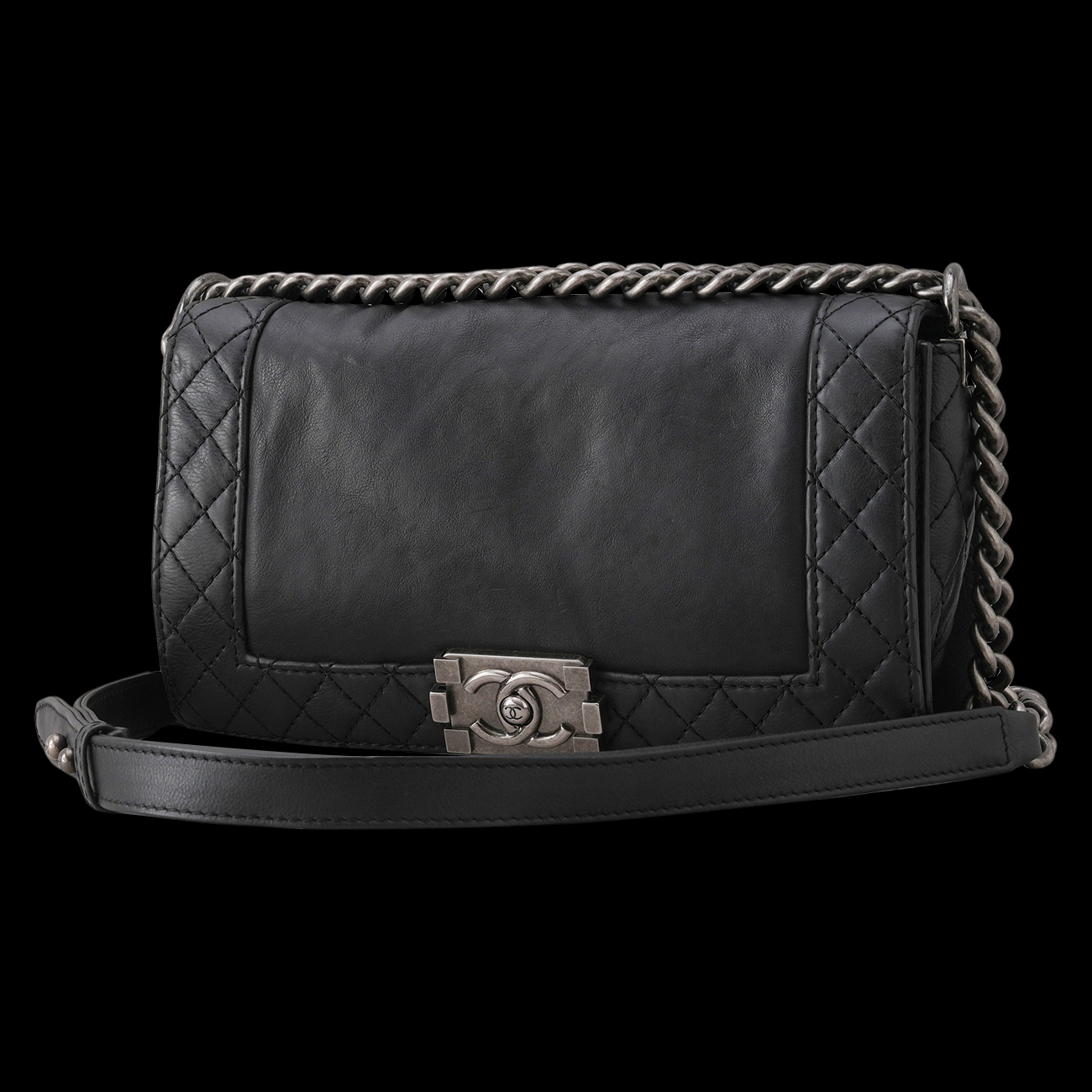 CHANEL(USED)샤넬 시즌 보이샤넬 플랩백