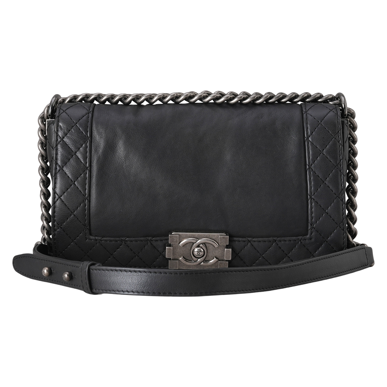 CHANEL(USED)샤넬 시즌 보이샤넬 플랩백