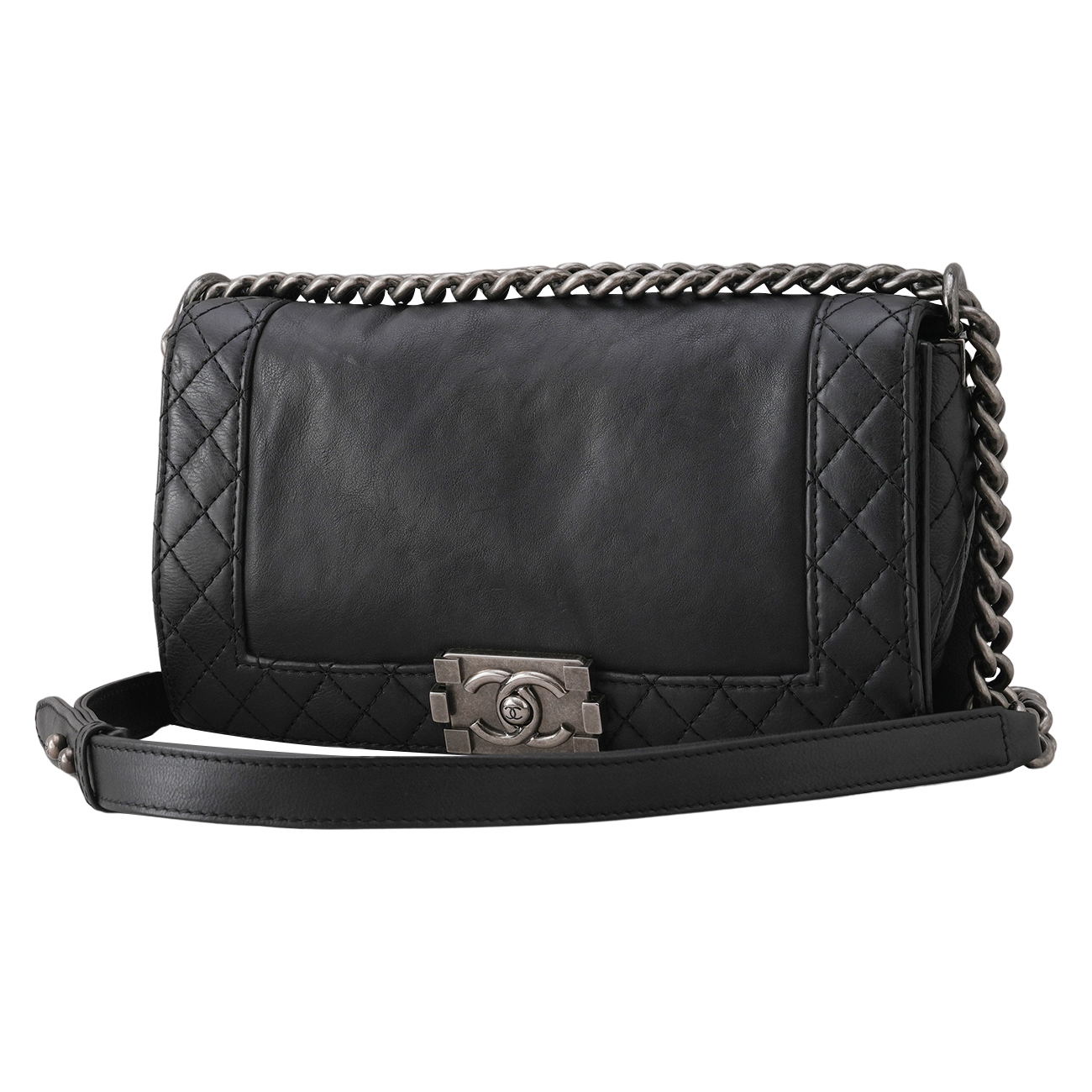 CHANEL(USED)샤넬 시즌 보이샤넬 플랩백