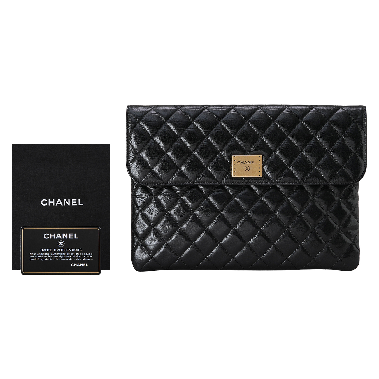 CHANEL(USED)샤넬 시즌 페이던트 플랩 클러치