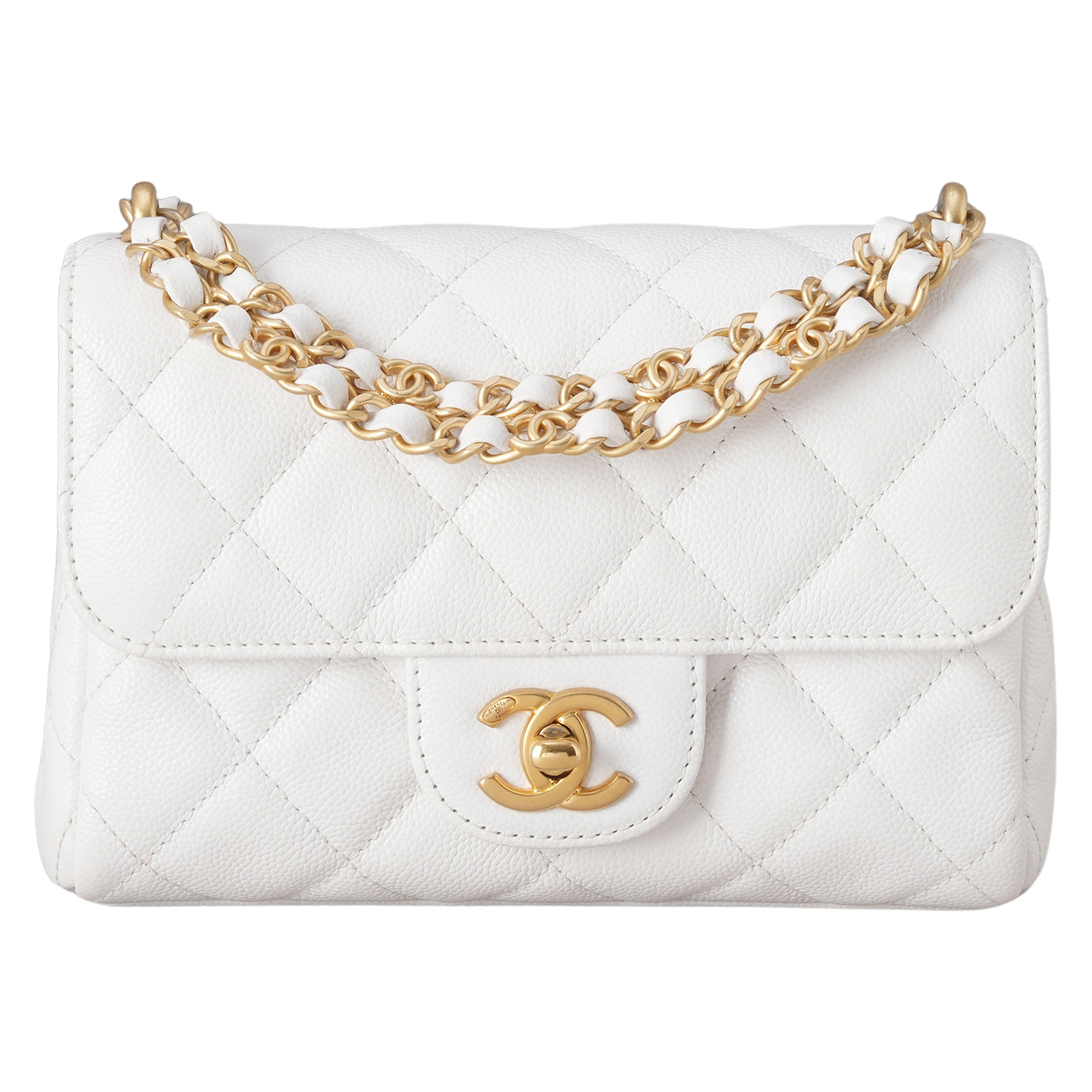 CHANEL(USED)샤넬 AS5239 시즌 캐비어 미니 체인 플랩백