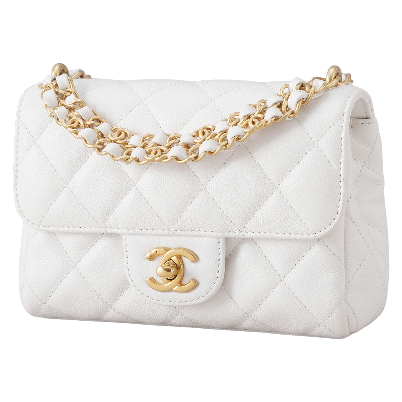 CHANEL(USED)샤넬 AS5239 시즌 캐비어 미니 체인 플랩백