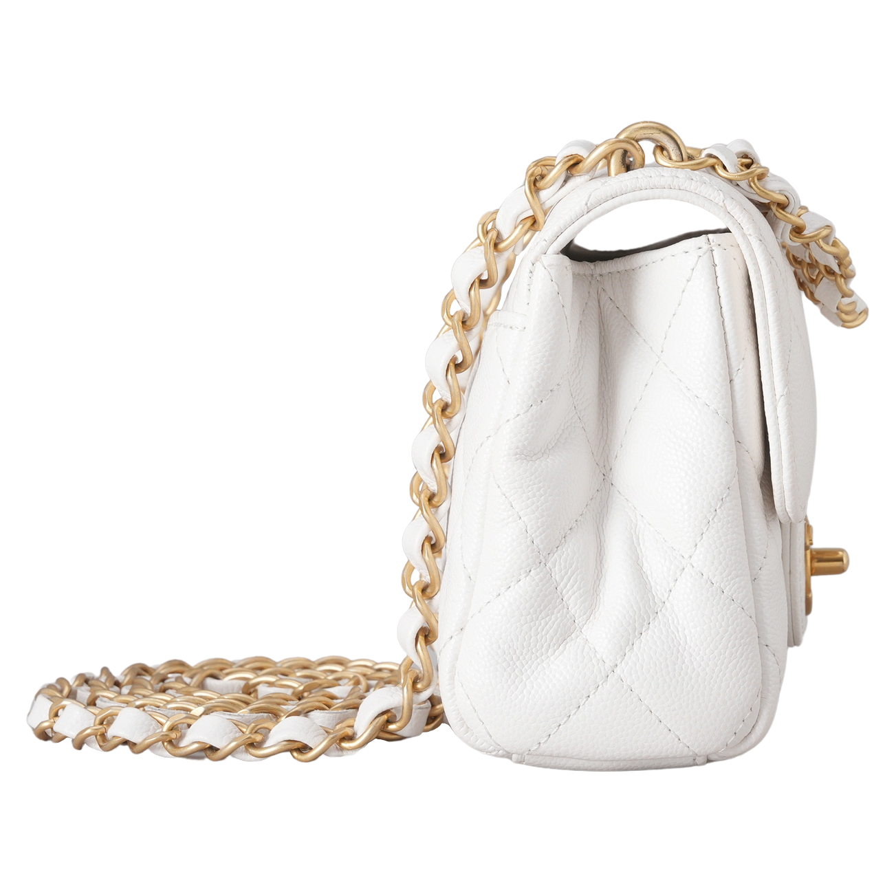 CHANEL(USED)샤넬 AS5239 시즌 캐비어 미니 체인 플랩백