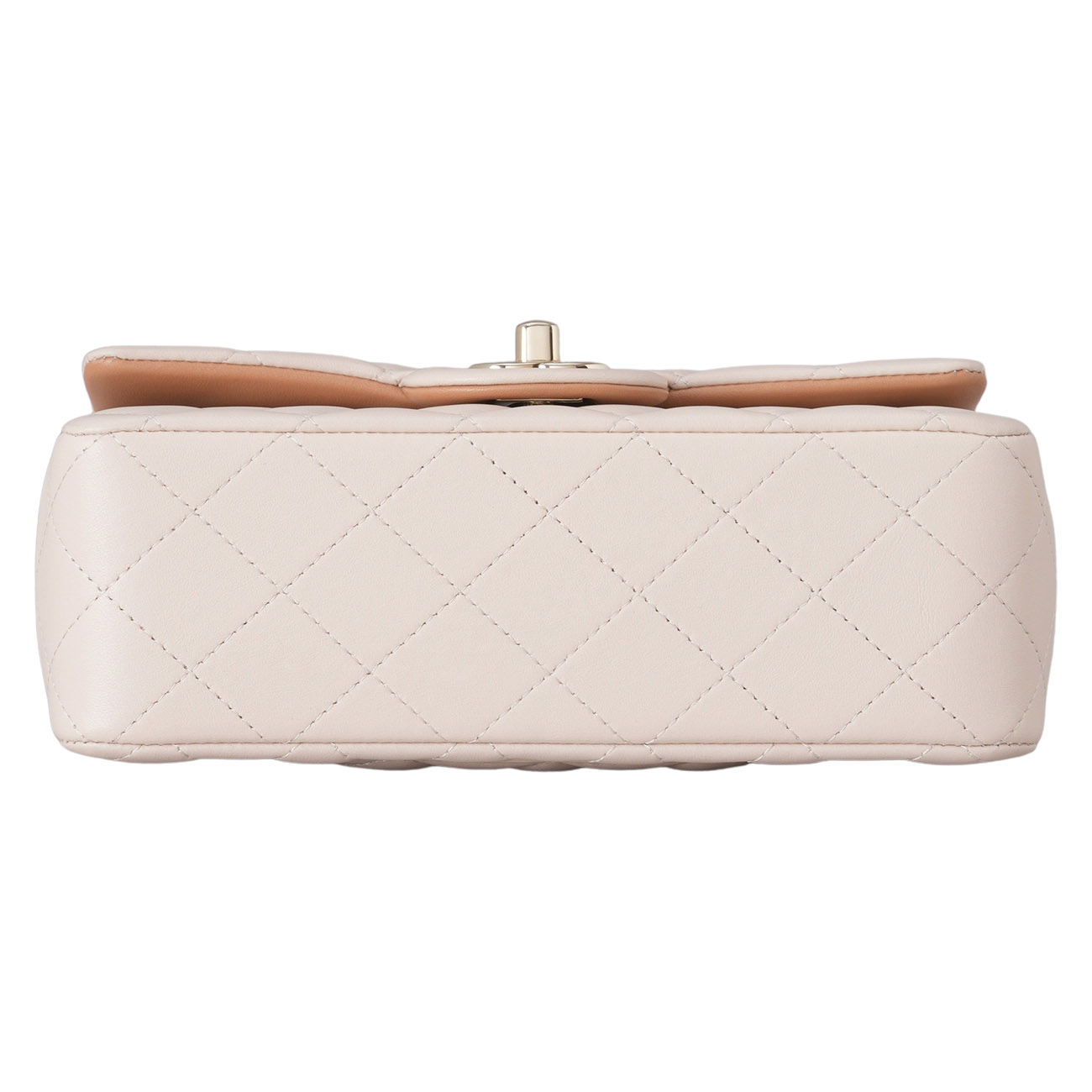 CHANEL(USED)샤넬 램스킨 클래식 뉴미니 탑핸들 크로스백
