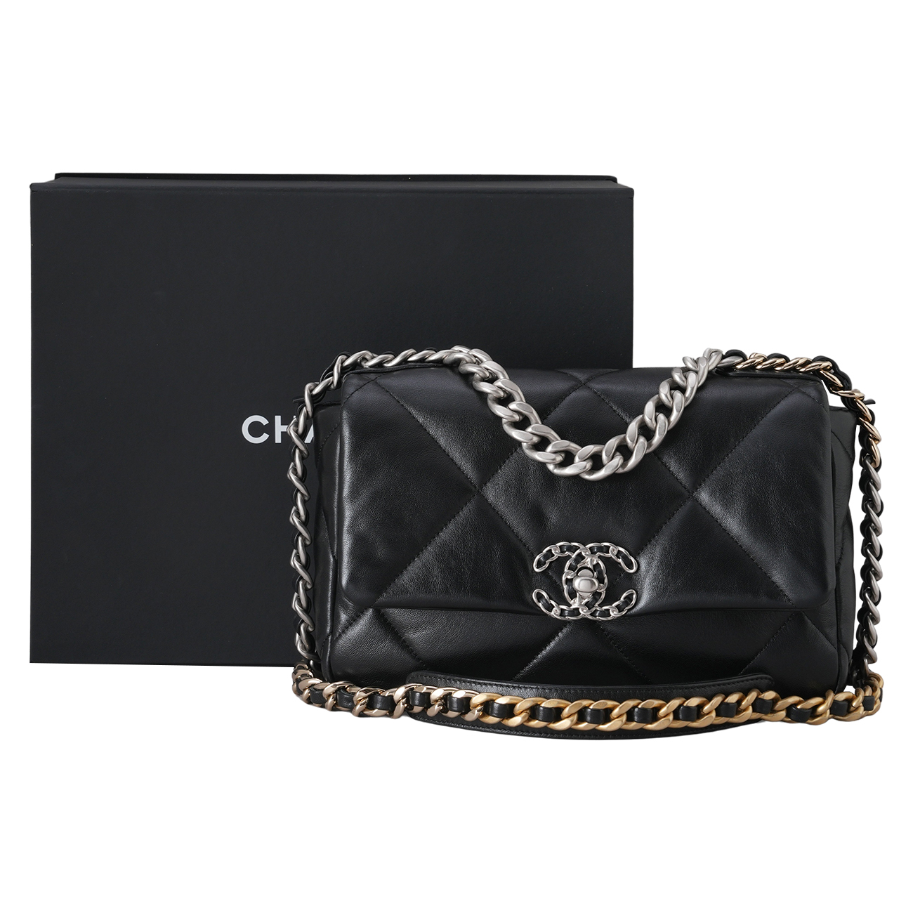 CHANEL(USED)샤넬 19백 미듐
