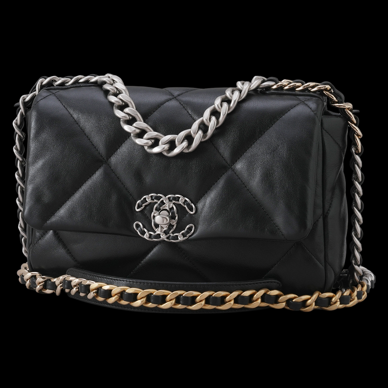 CHANEL(USED)샤넬 19백 미듐
