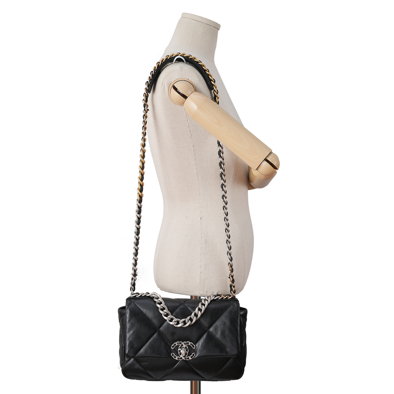 CHANEL(USED)샤넬 19백 미듐