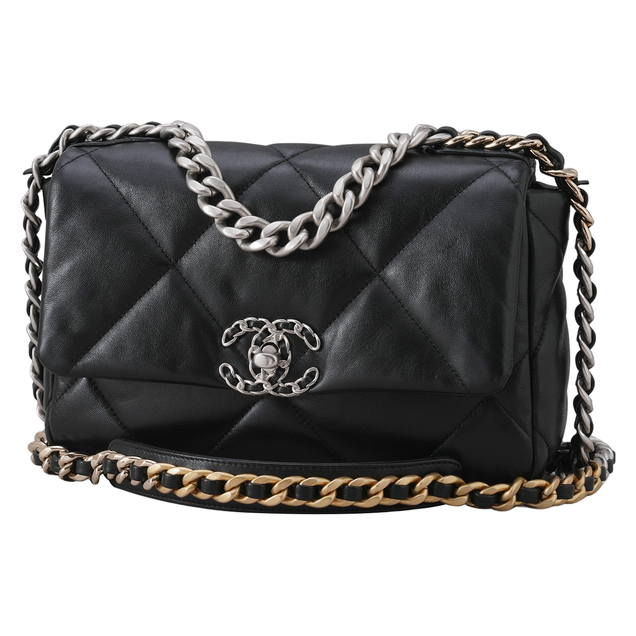CHANEL(USED)샤넬 19백 미듐