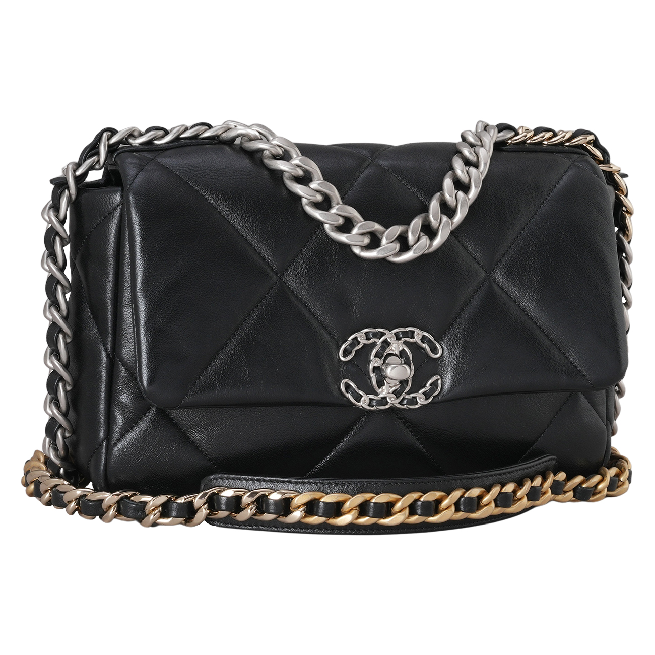 CHANEL(USED)샤넬 19백 미듐