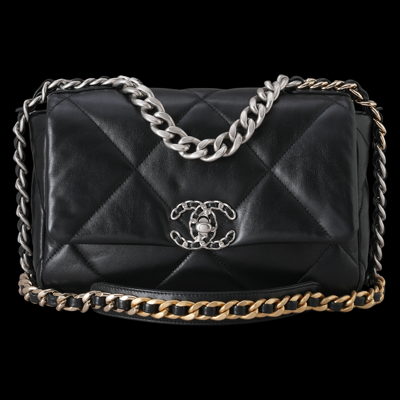 CHANEL(USED)샤넬 19백 미듐
