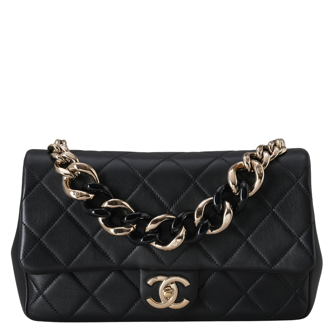 CHANEL(USED)샤넬 AS1354 시즌 체인 플랩백