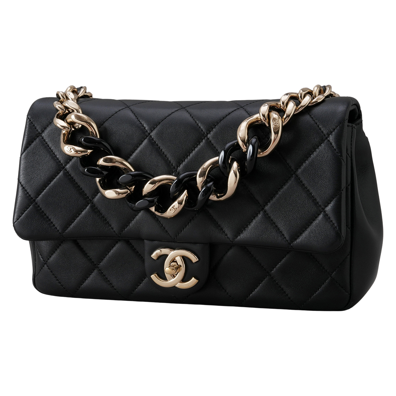 CHANEL(USED)샤넬 AS1354 시즌 체인 플랩백