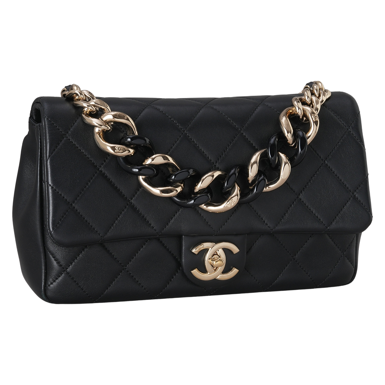 CHANEL(USED)샤넬 AS1354 시즌 체인 플랩백