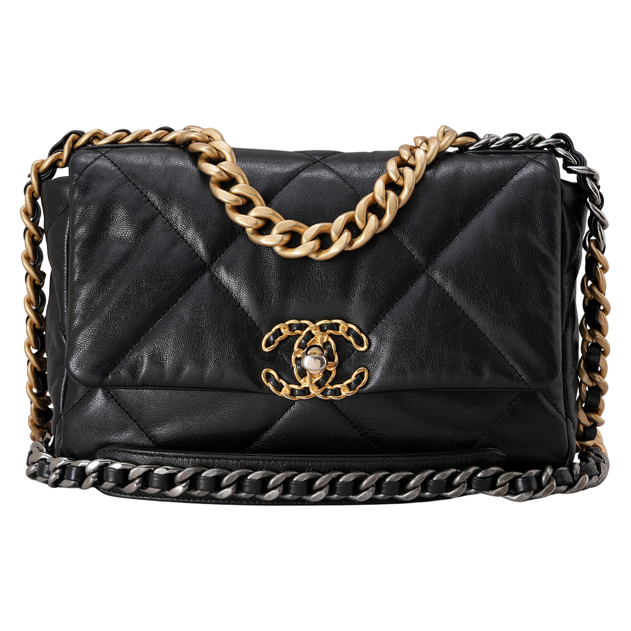 CHANEL(USED)샤넬 19 미디움 백