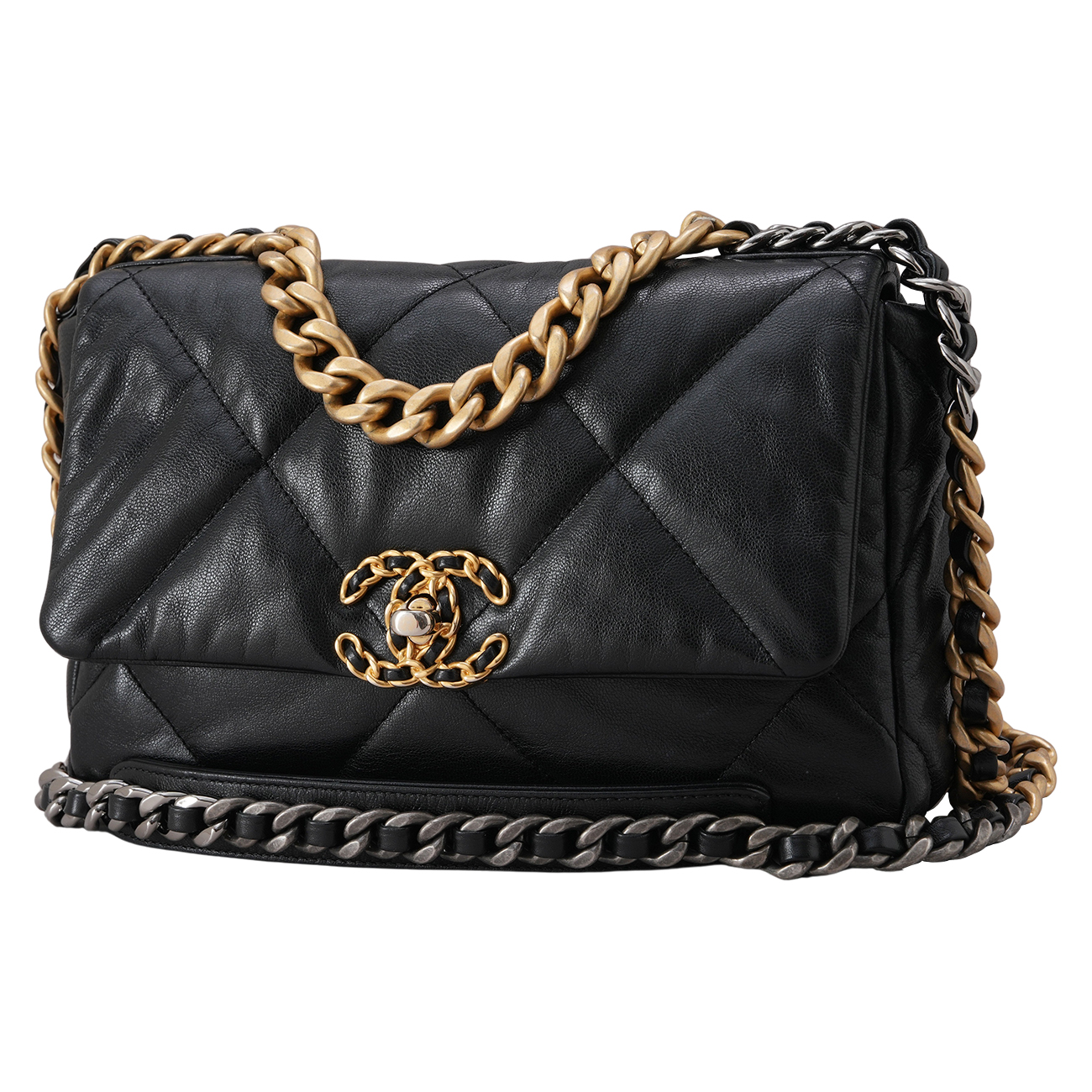 CHANEL(USED)샤넬 19 미디움 백