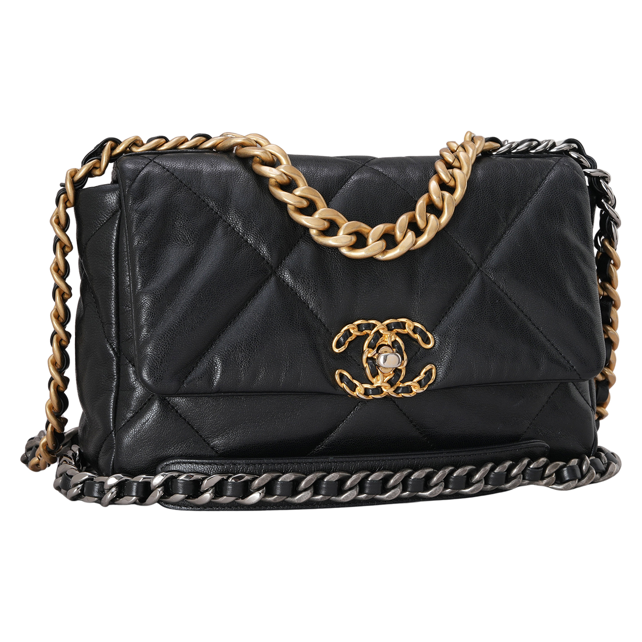 CHANEL(USED)샤넬 19 미디움 백