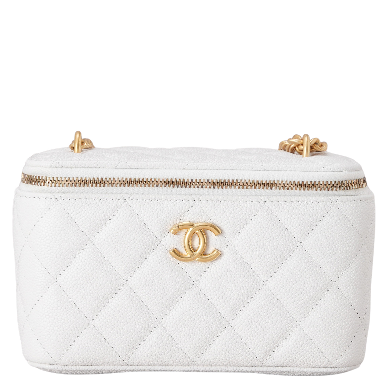 CHANEL(USED)샤넬 AP3204 캐비어 하트볼 베니티 백