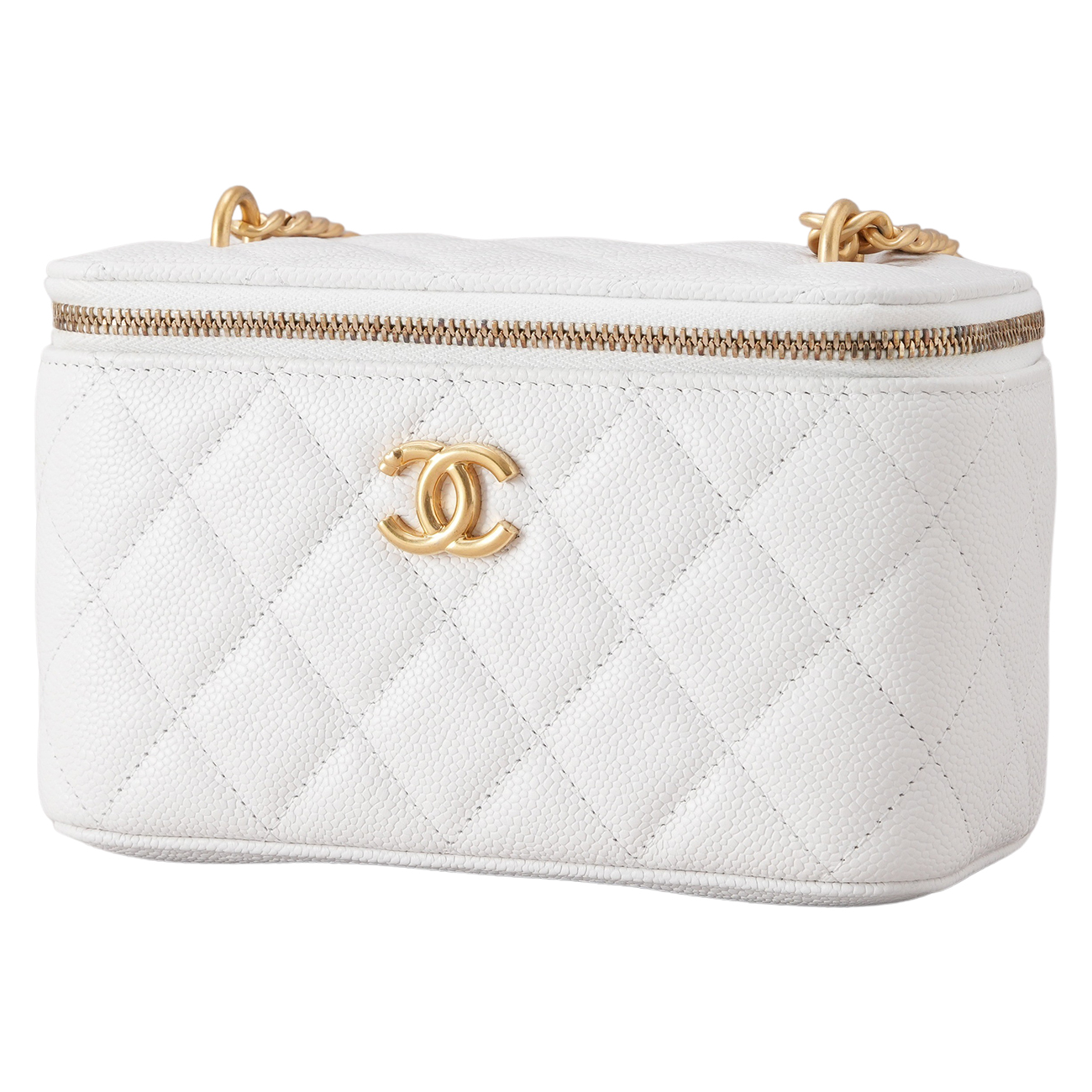 CHANEL(USED)샤넬 AP3204 캐비어 하트볼 베니티 백