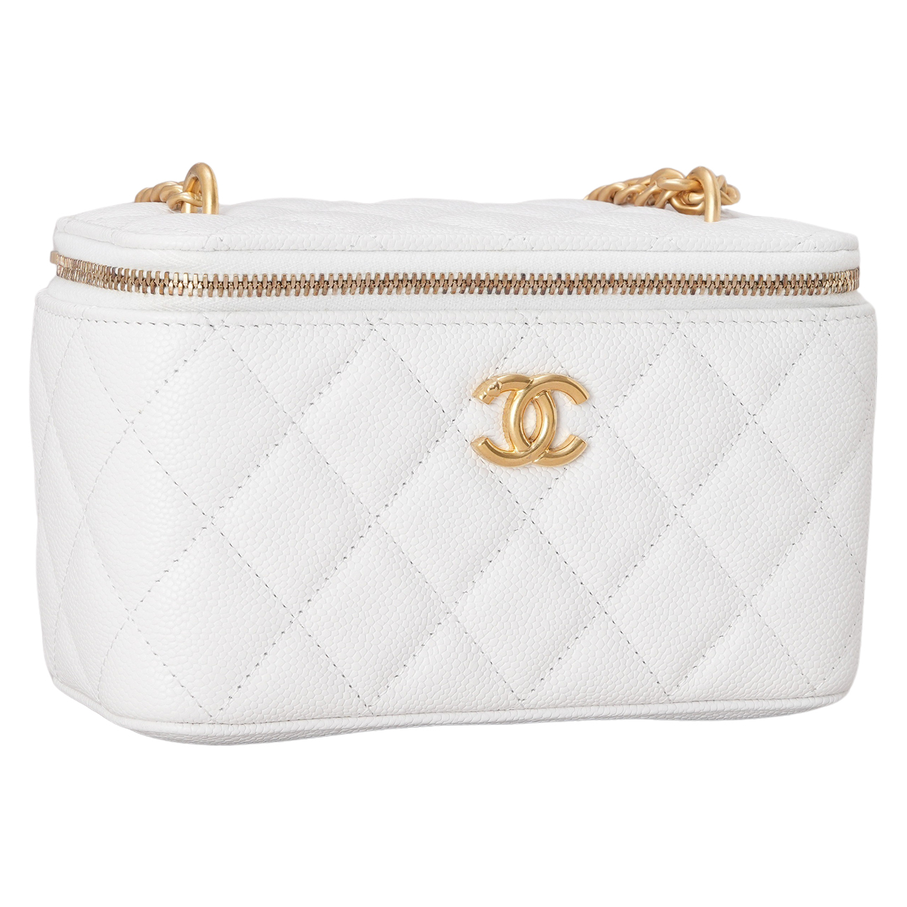 CHANEL(USED)샤넬 AP3204 캐비어 하트볼 베니티 백