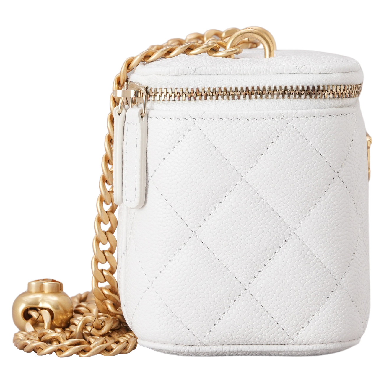 CHANEL(USED)샤넬 AP3204 캐비어 하트볼 베니티 백