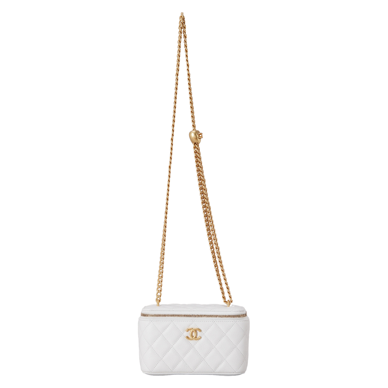 CHANEL(USED)샤넬 AP3204 캐비어 하트볼 베니티 백
