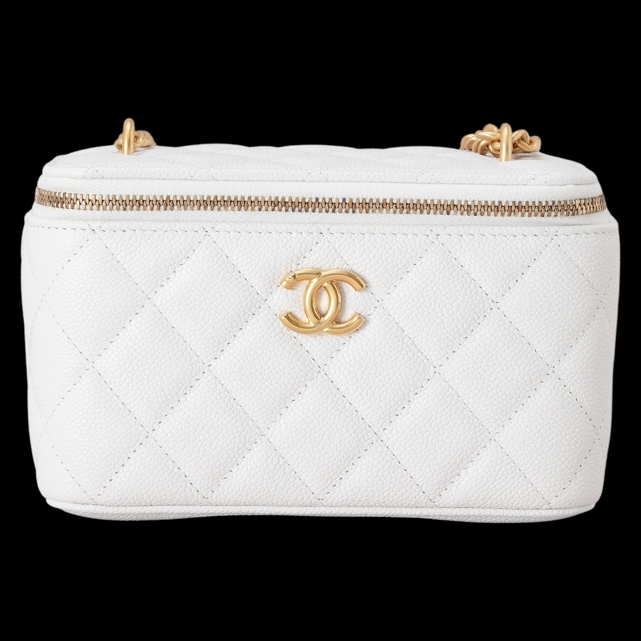 CHANEL(USED)샤넬 AP3204 캐비어 하트볼 베니티 백
