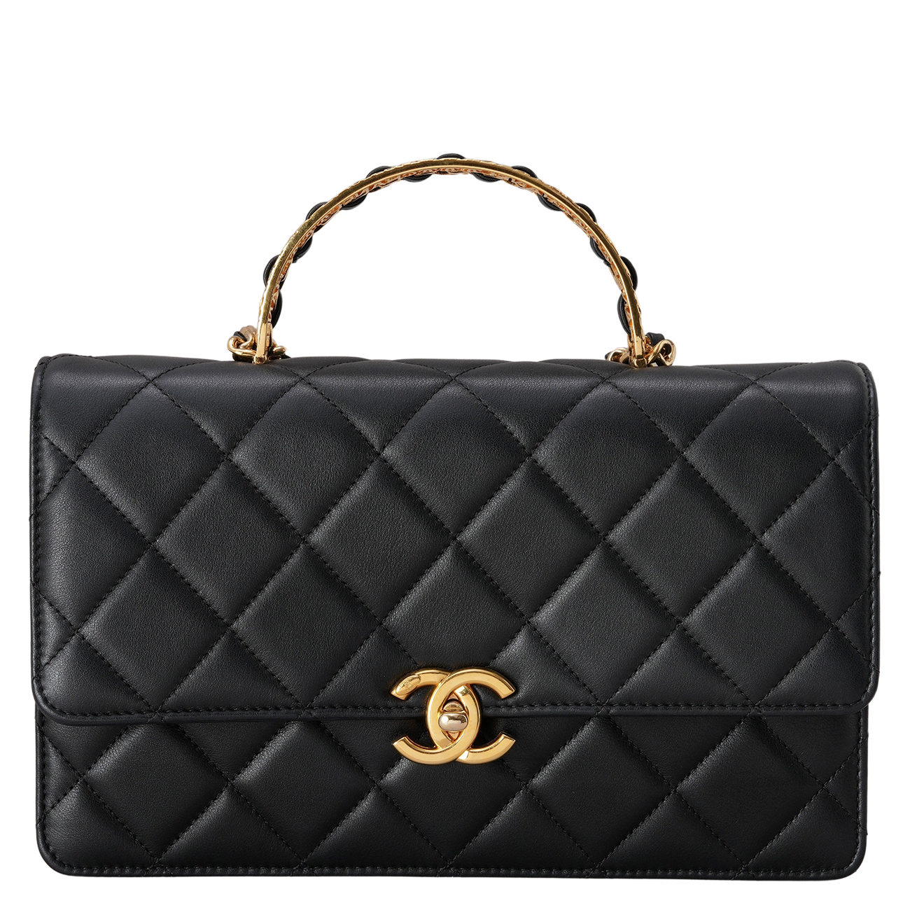CHANEL(USED)샤넬 AS4735 시즌 탑 핸들백