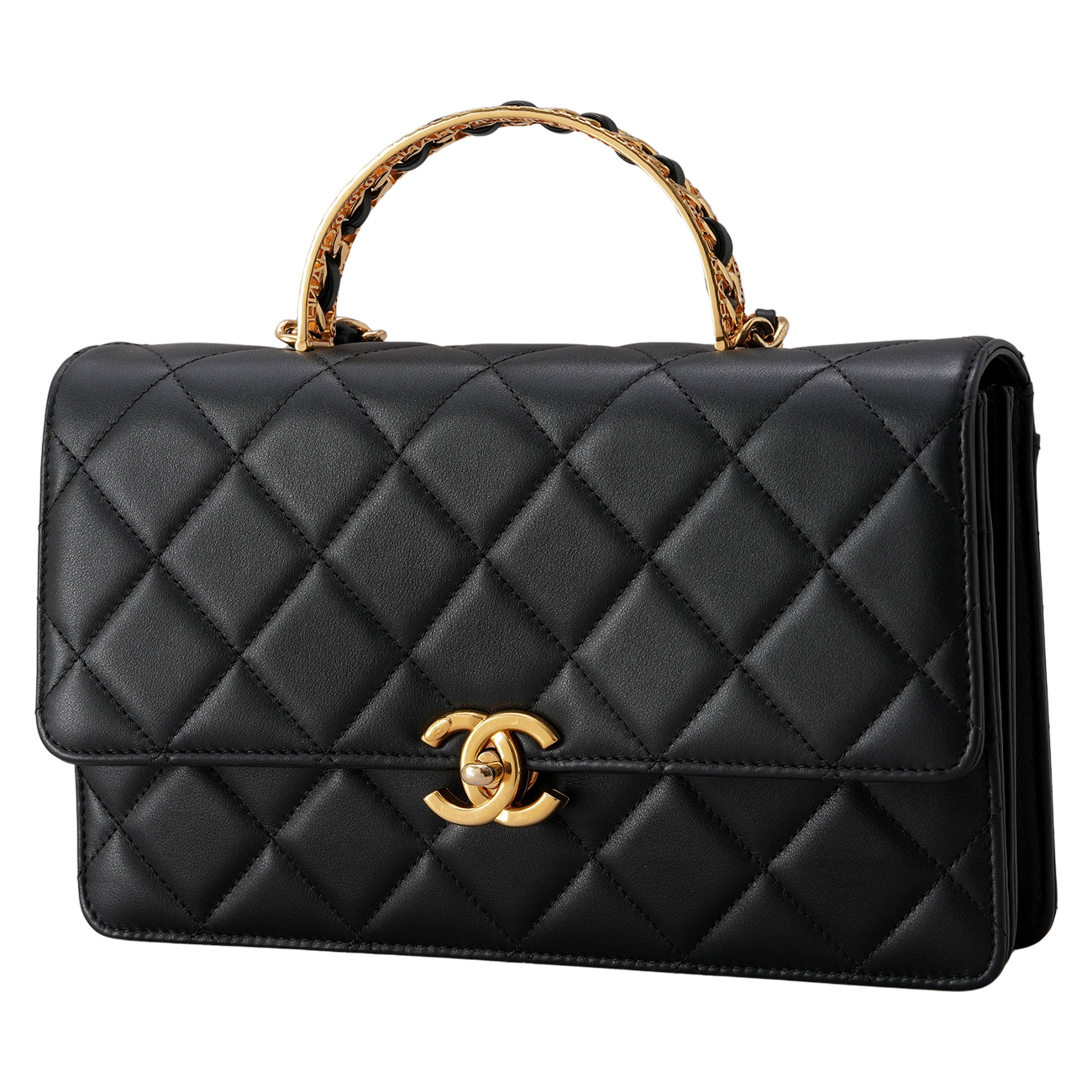 CHANEL(USED)샤넬 AS4735 시즌 탑 핸들백