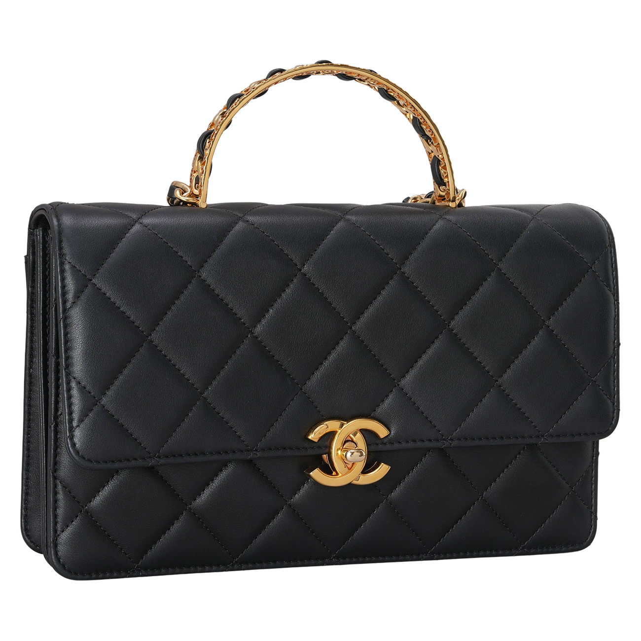CHANEL(USED)샤넬 AS4735 시즌 탑 핸들백