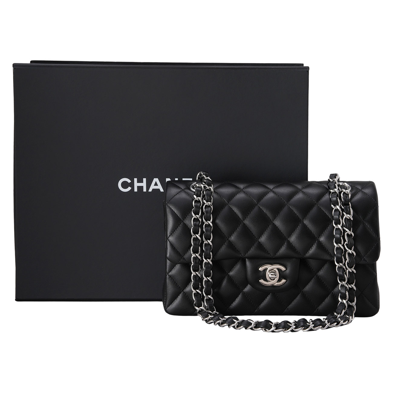 CHANEL(USED)샤넬 램스킨 클래식 스몰 플랩백
