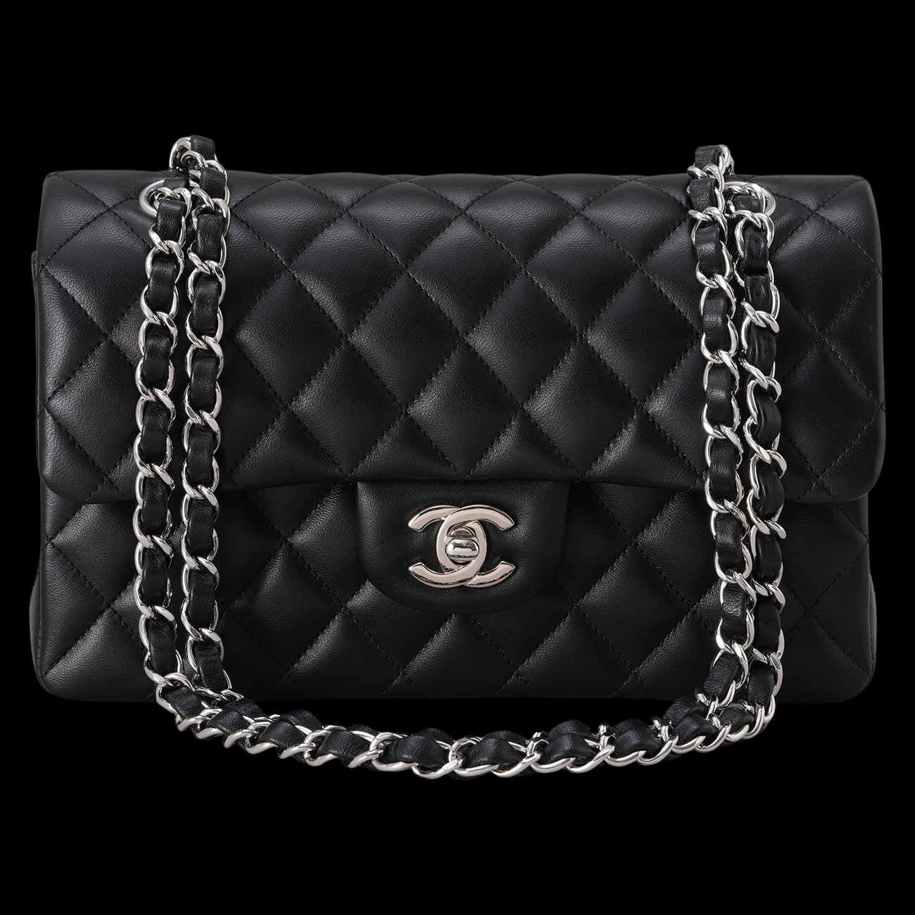 CHANEL(USED)샤넬 램스킨 클래식 스몰 플랩백