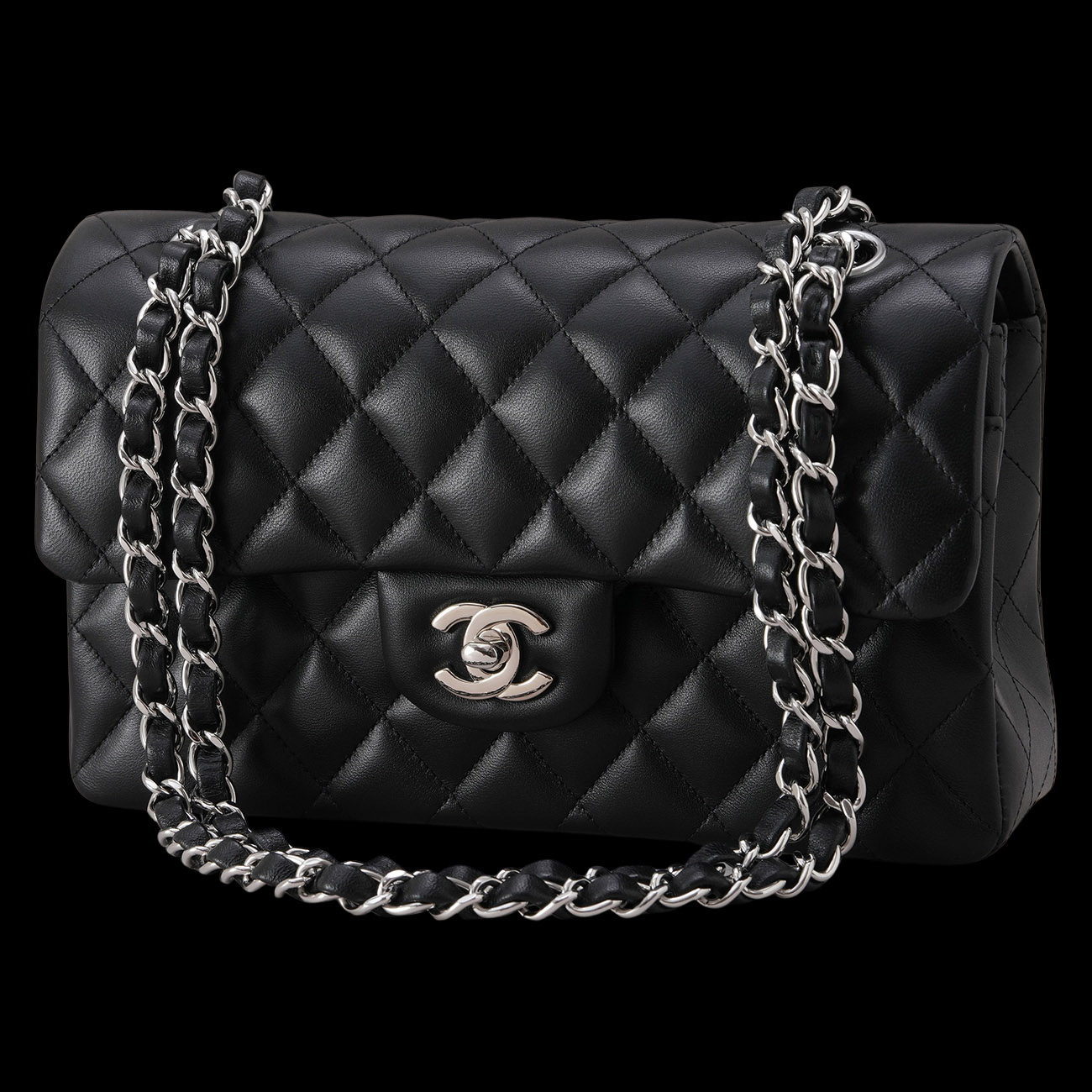CHANEL(USED)샤넬 램스킨 클래식 스몰 플랩백