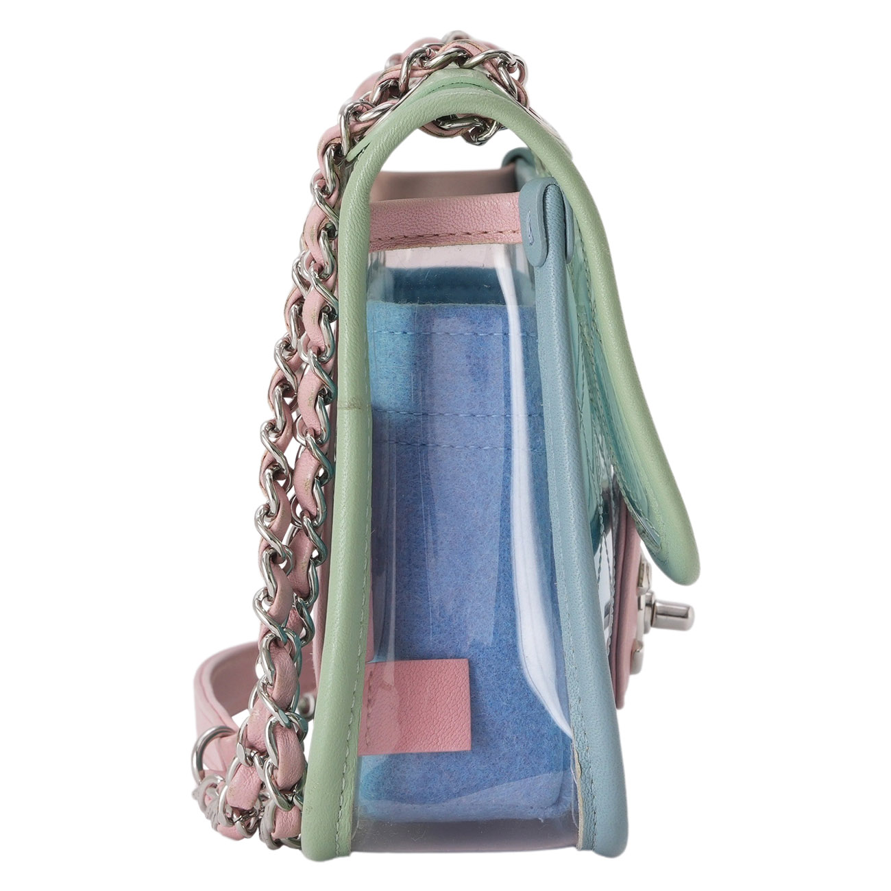 CHANEL(USED)샤넬 시즌 PVC CC로고 숄더백