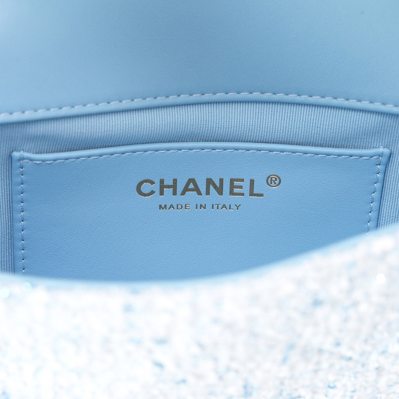 CHANEL(USED)샤넬 AS2495 시즌 트위드 미니 체인 플랩백