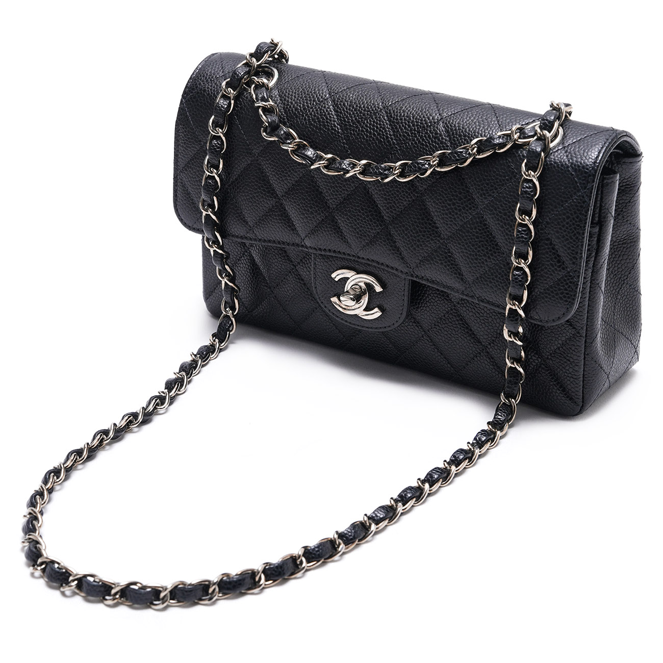 CHANEL(USED)샤넬 캐비어 클래식 스몰 플랩백