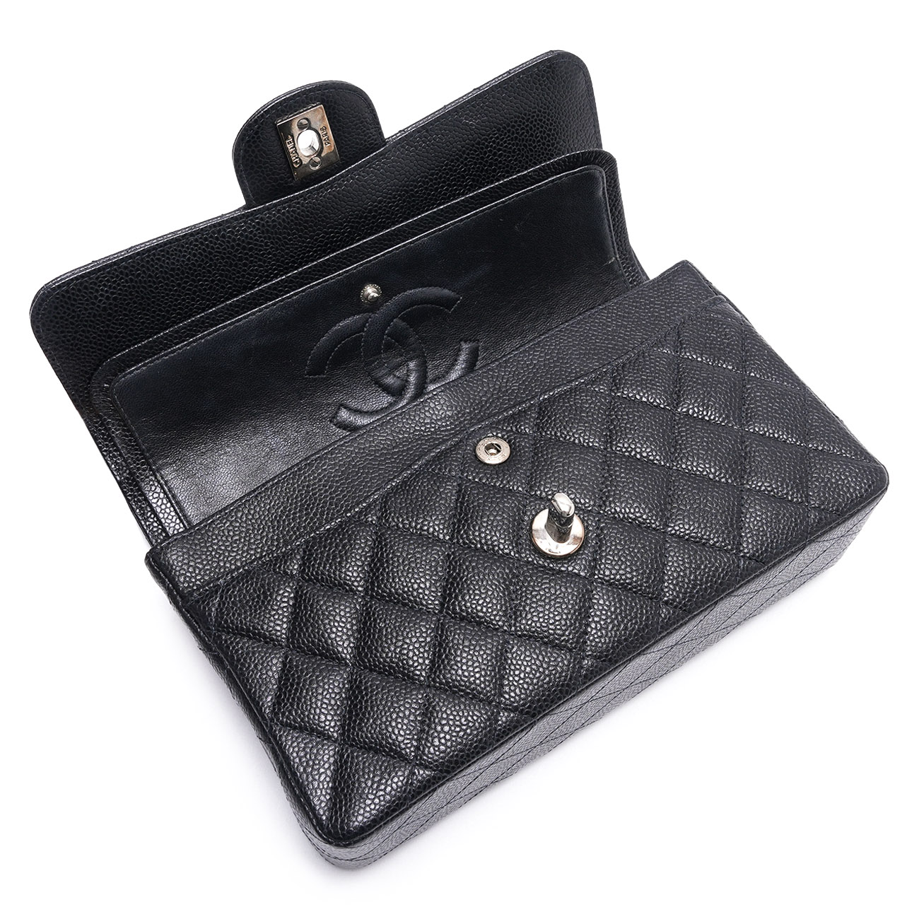 CHANEL(USED)샤넬 캐비어 클래식 스몰 플랩백