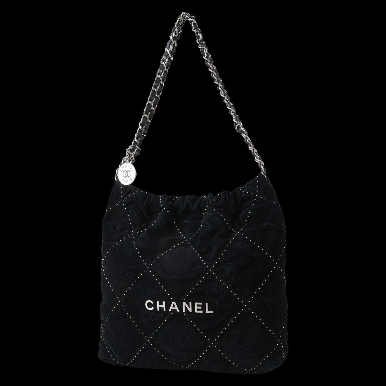 CHANEL(USED)샤넬 AS3260 스웨이드 22 스몰 핸드백